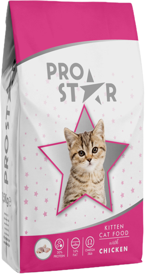 Товар: Prostar сухой корм для котят с курицей 1кг