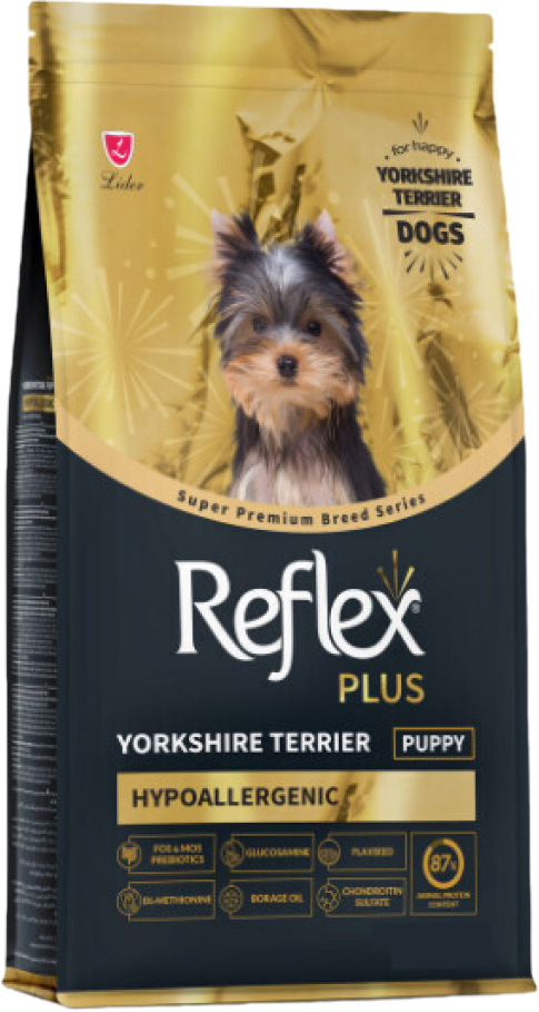 Товар: Reflex plus сухой корм для щенков породы йоркширский терьер на развес 1кг